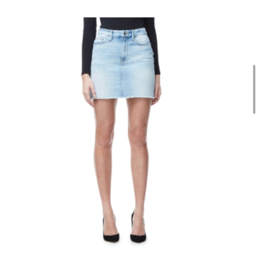 Good American. Size 6 Jean Skirt
